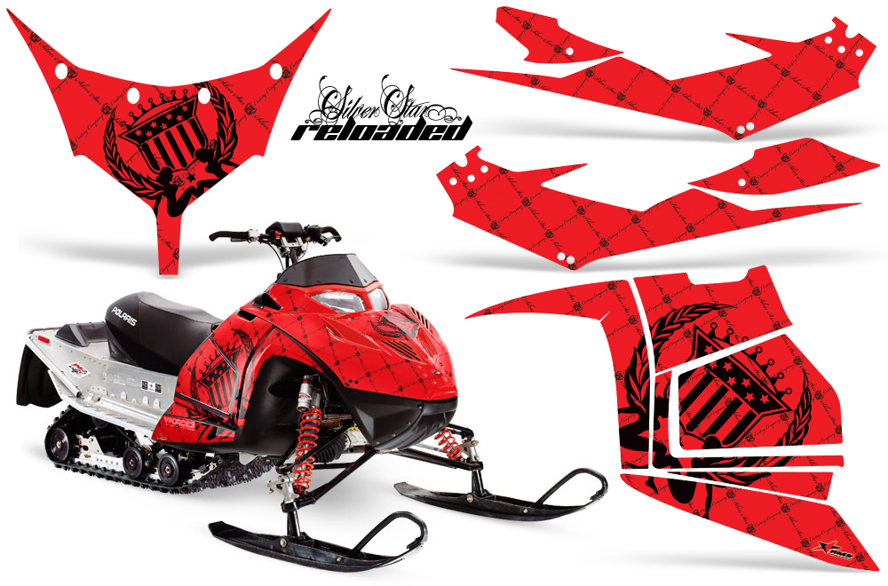 Polaris IQ Race Graphic Kit RED Reloaded JPG